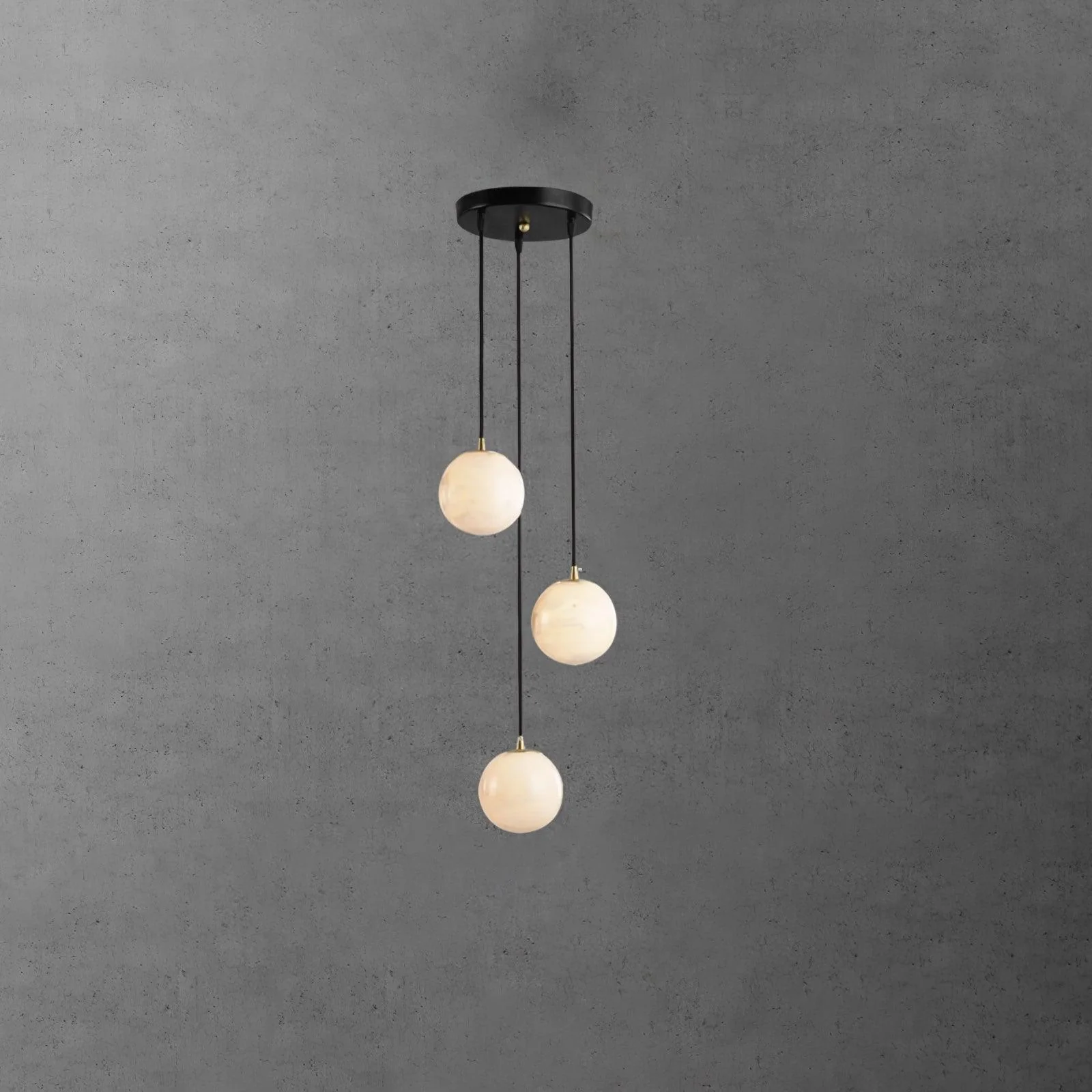 Alabaster Balls Cluster Chandelier - Image 39