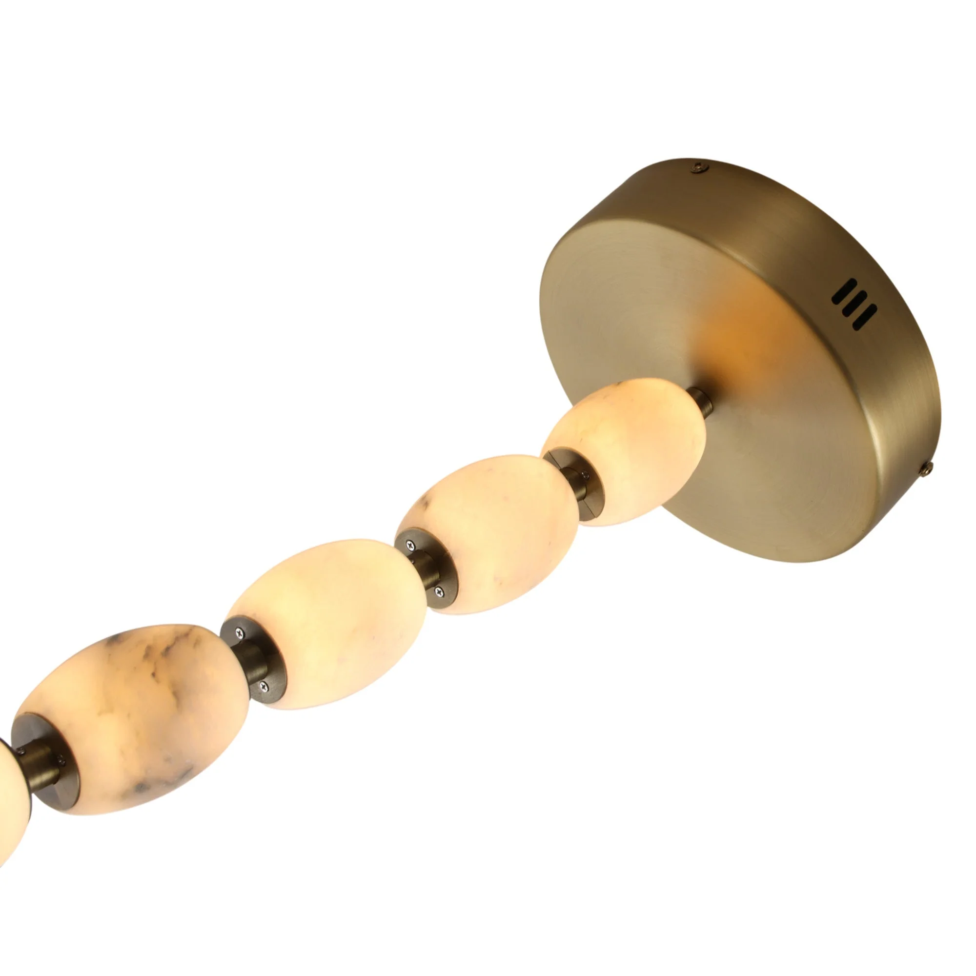 Alabaster Bead LED Pendant Light - Image 15