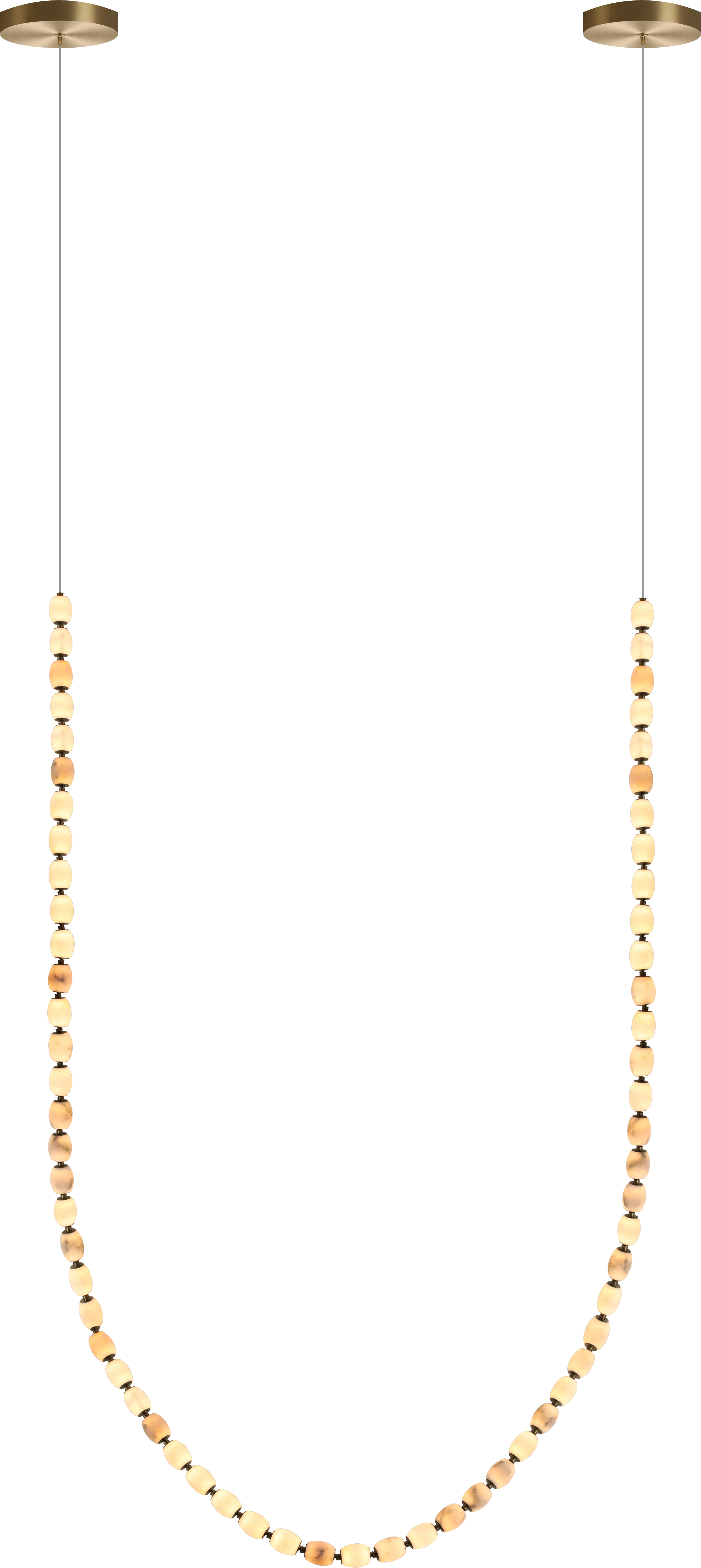Alabaster Bead LED Pendant Light - Image 16
