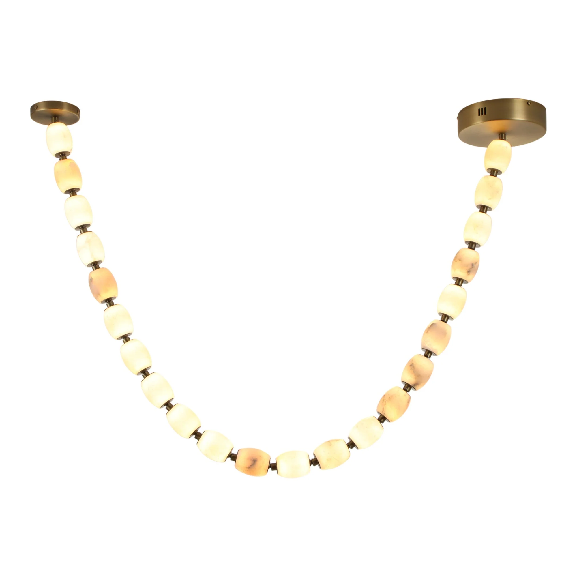 Alabaster Bead LED Pendant Light - Image 8