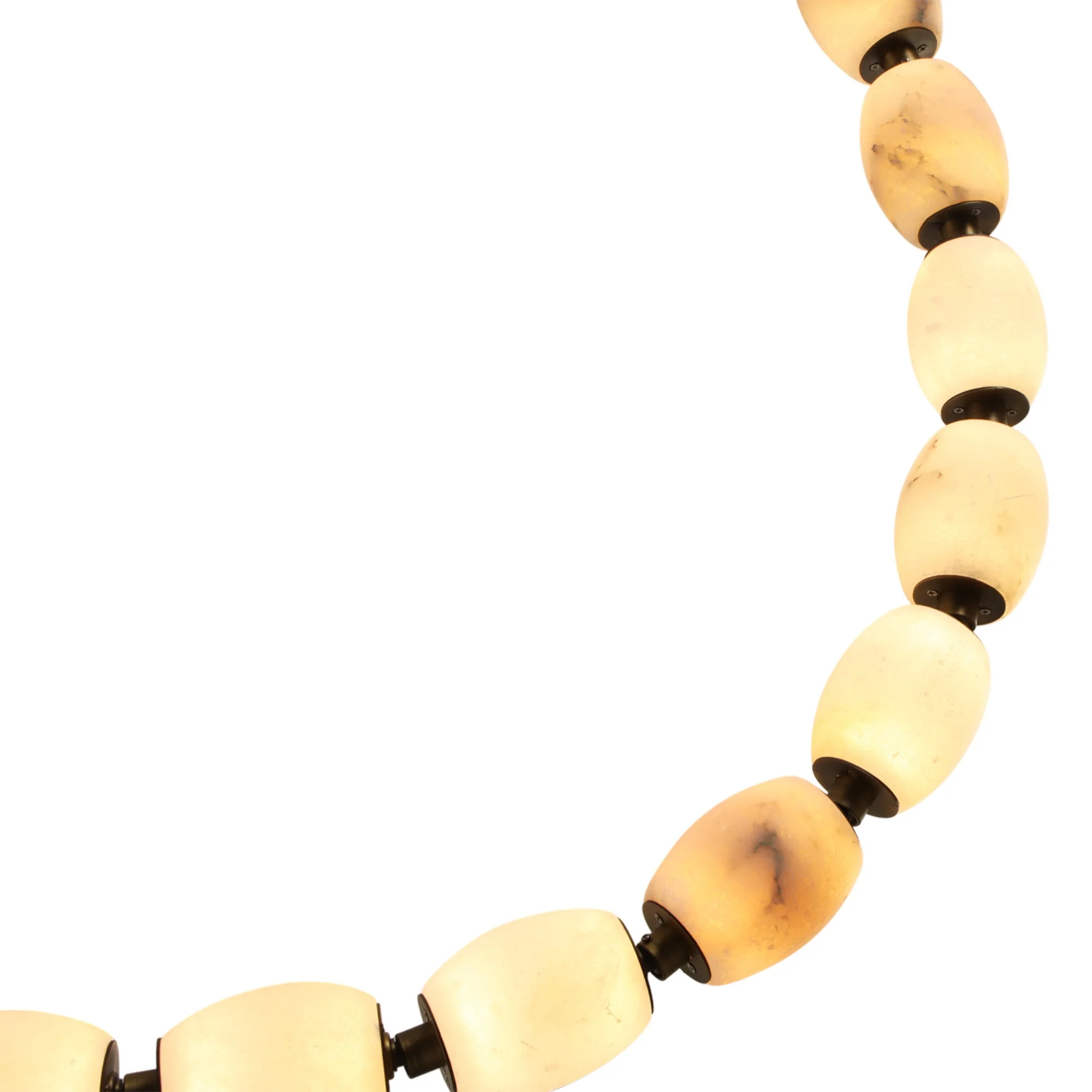Alabaster Bead LED Pendant Light - Image 9
