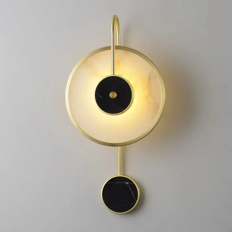 Alabaster Bedroom Modern Wall Sconces Lighting - Image 3