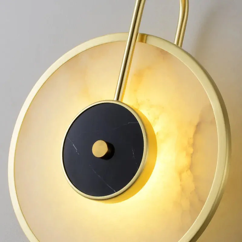Alabaster Bedroom Modern Wall Sconces Lighting - Image 4