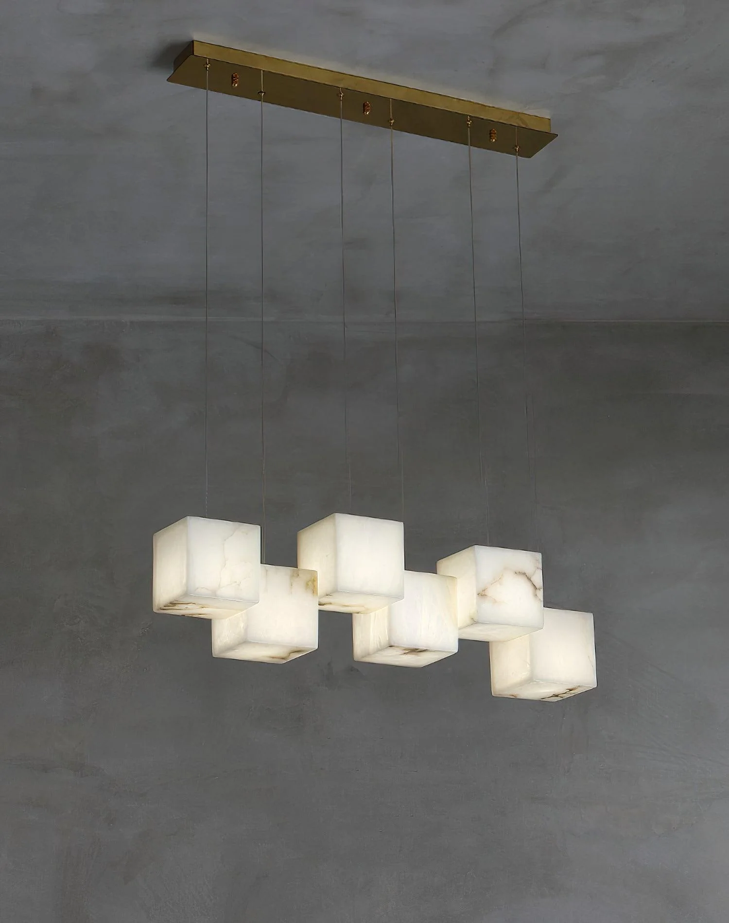 Alabaster Box Pendant Light - Image 11