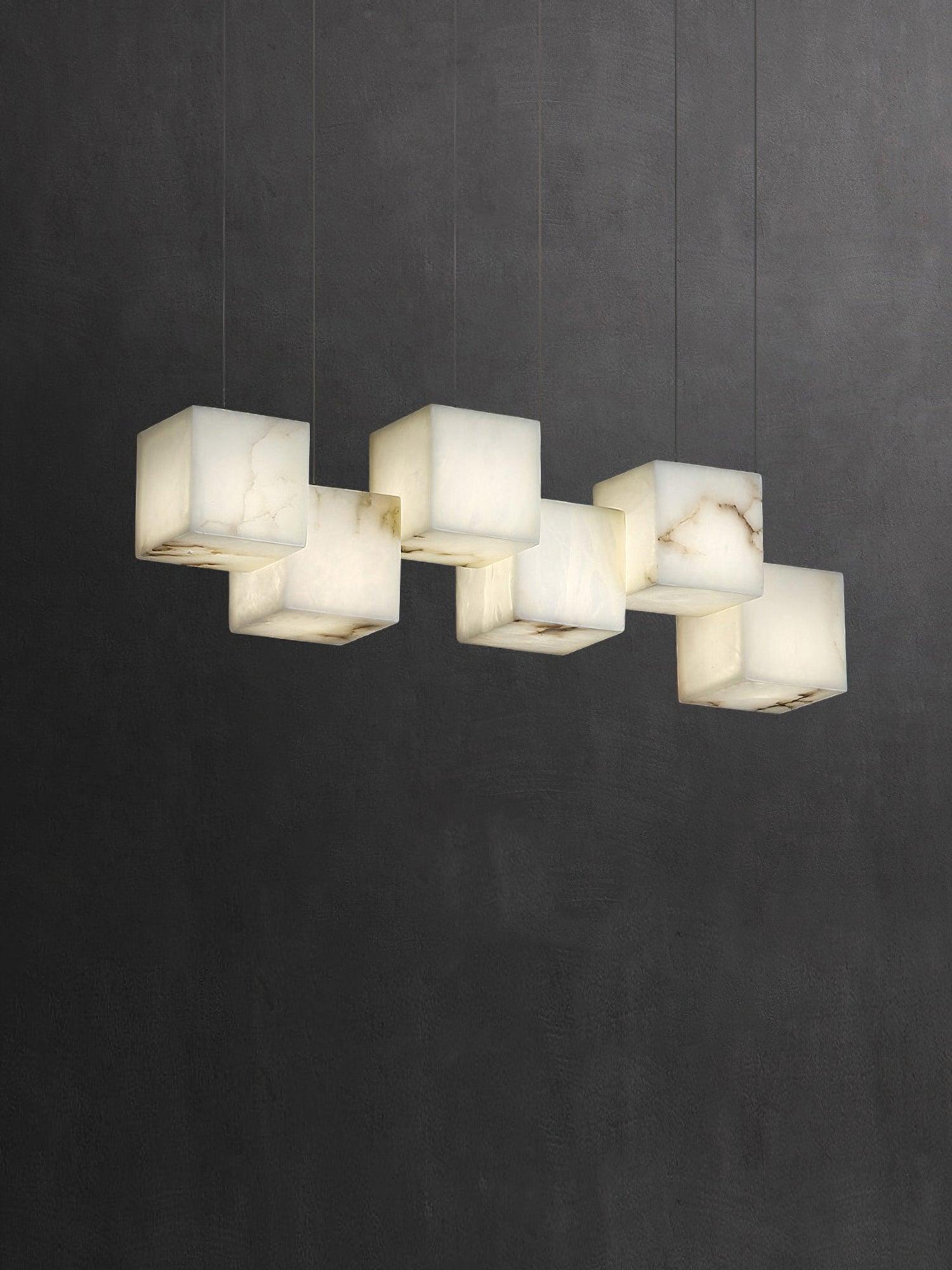Alabaster Box Pendant Light - Image 14