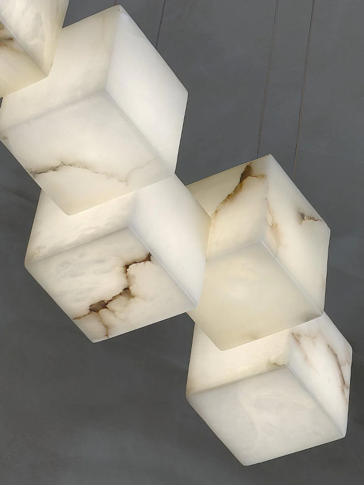 Alabaster Box Pendant Light - Image 16