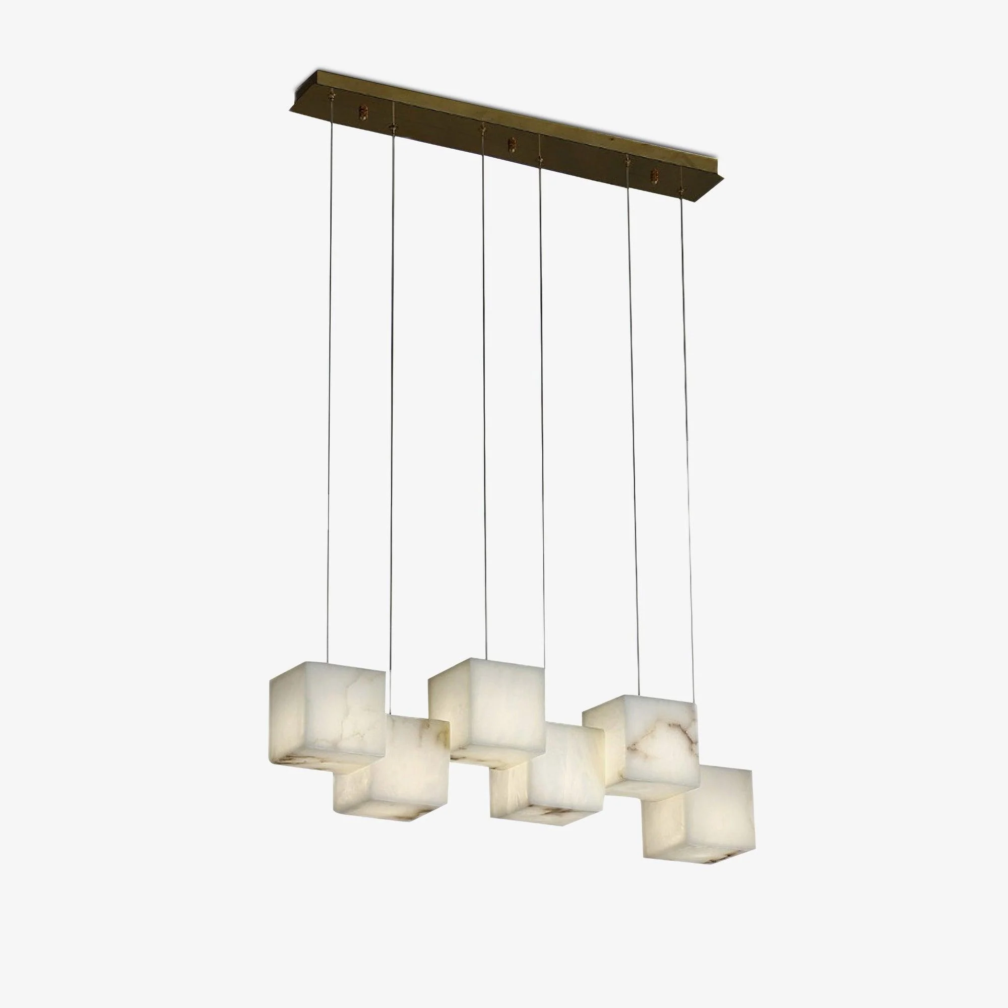 Alabaster Box Pendant Light - Image 20