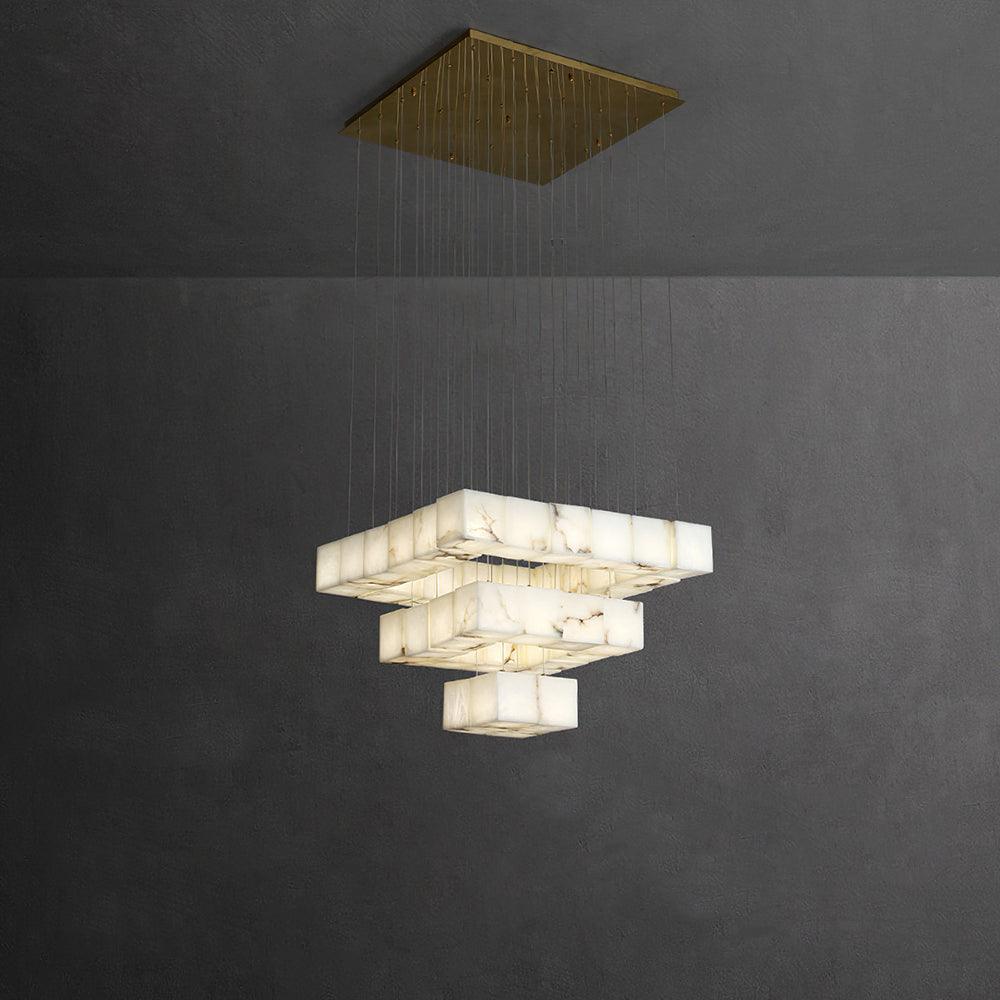 Alabaster Box Pendant Light - Image 25