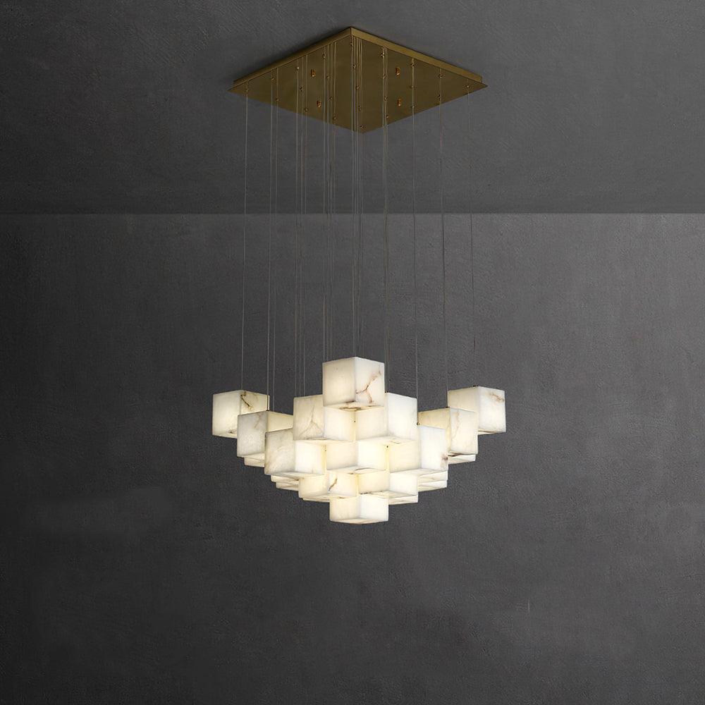 Alabaster Box Pendant Light - Image 31
