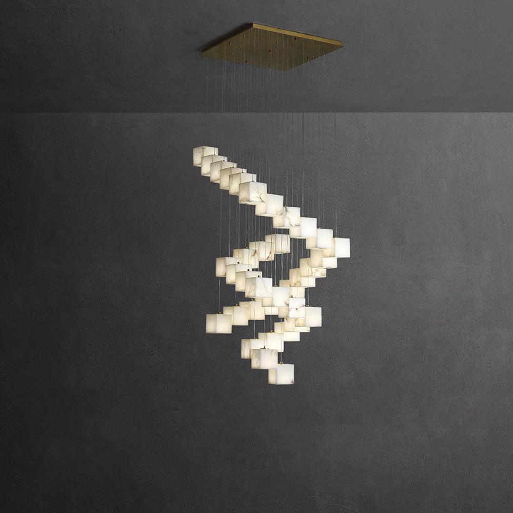Alabaster Box Pendant Light - Image 32
