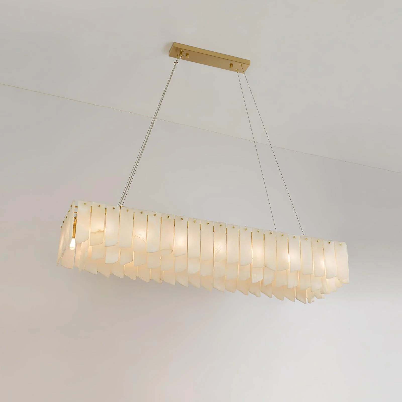 Alabaster Cascade Tiered Chandelier - Image 17