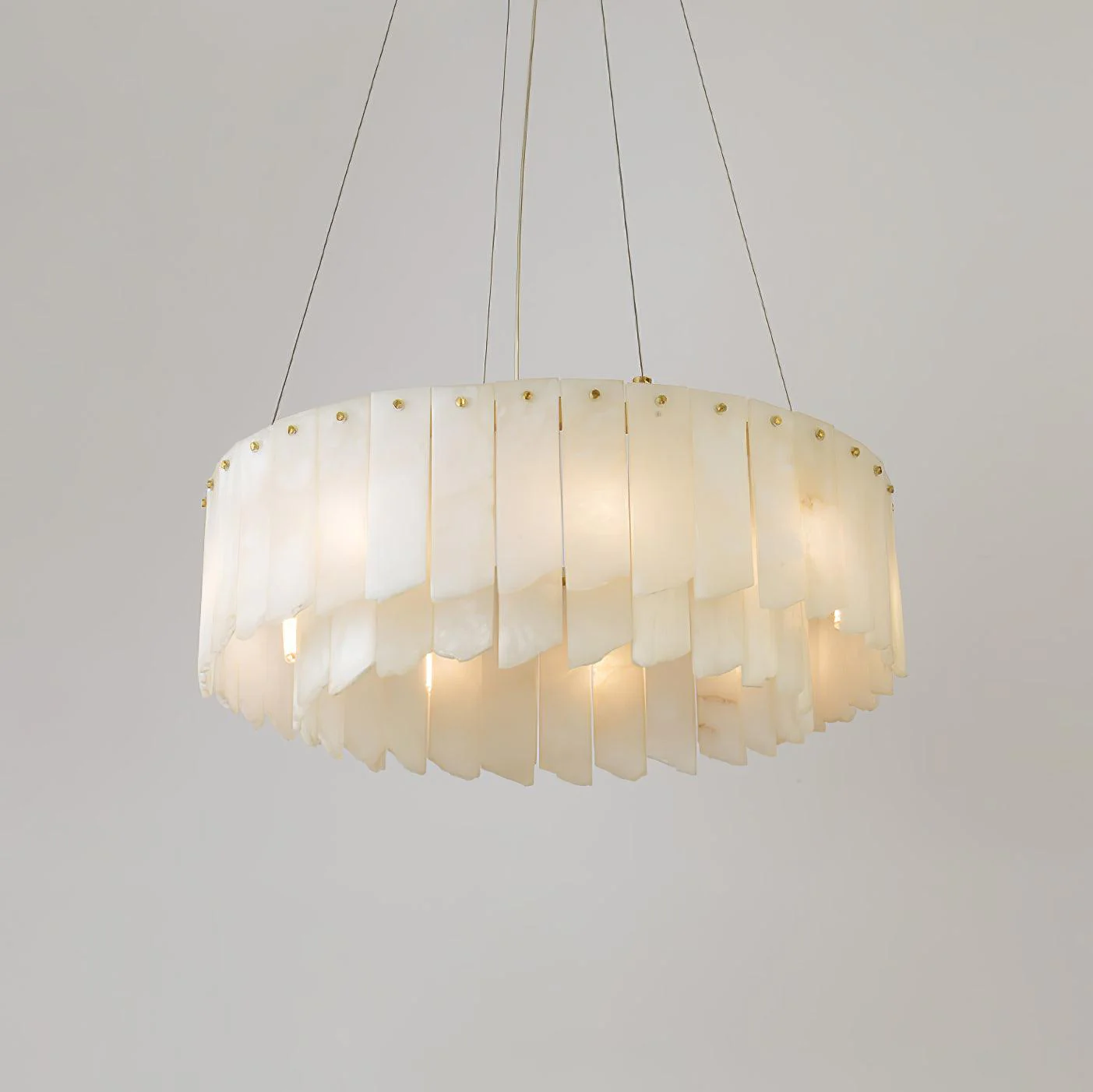 Alabaster Cascade Tiered Chandelier - Image 3