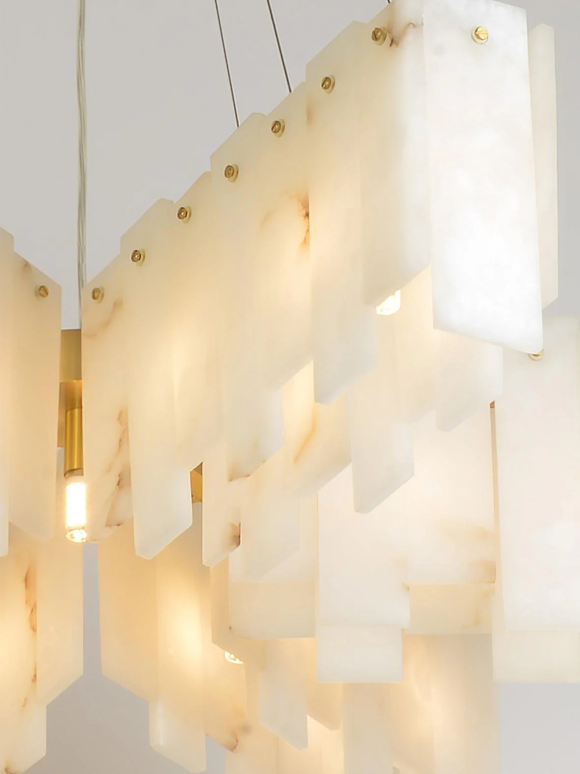 Alabaster Cascade Tiered Chandelier - Image 30