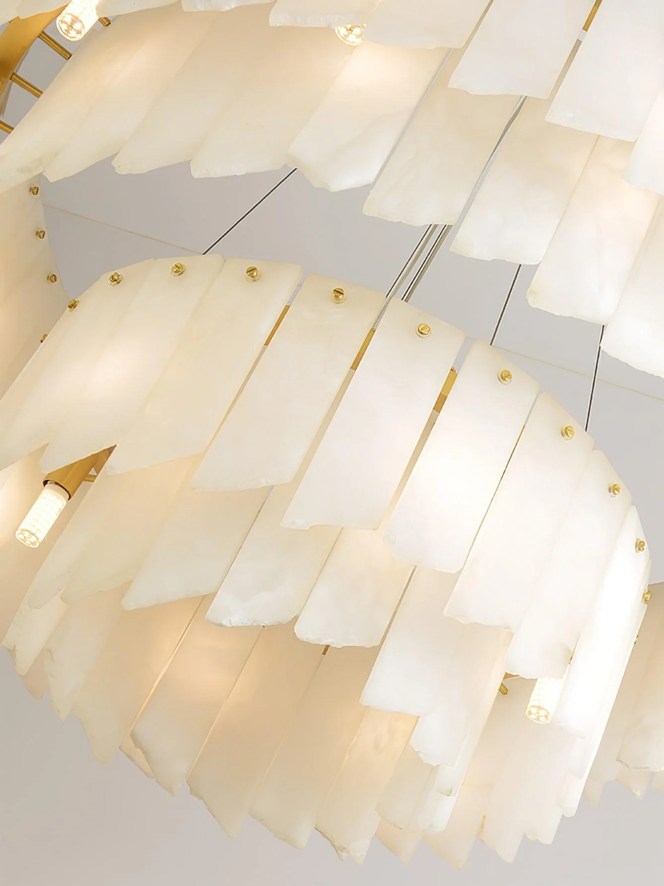 Alabaster Cascade Tiered Chandelier - Image 5