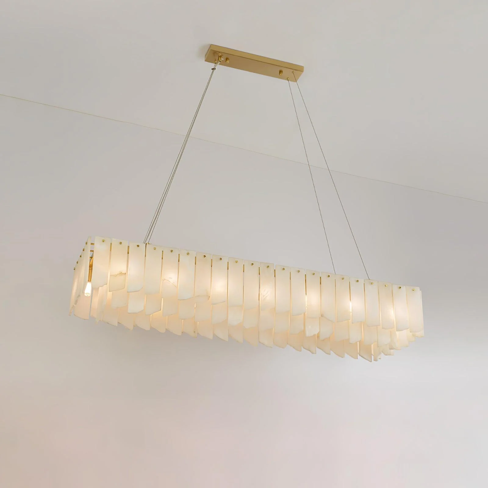Alabaster Cascade Tiered Chandelier - Image 6