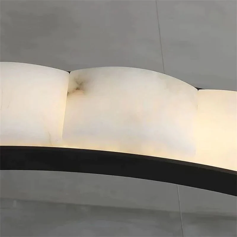 Alabaster Cloudy Chandelier - Image 2