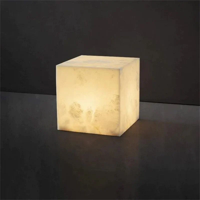 Alabaster Cubic Linear Chandelier - Image 5