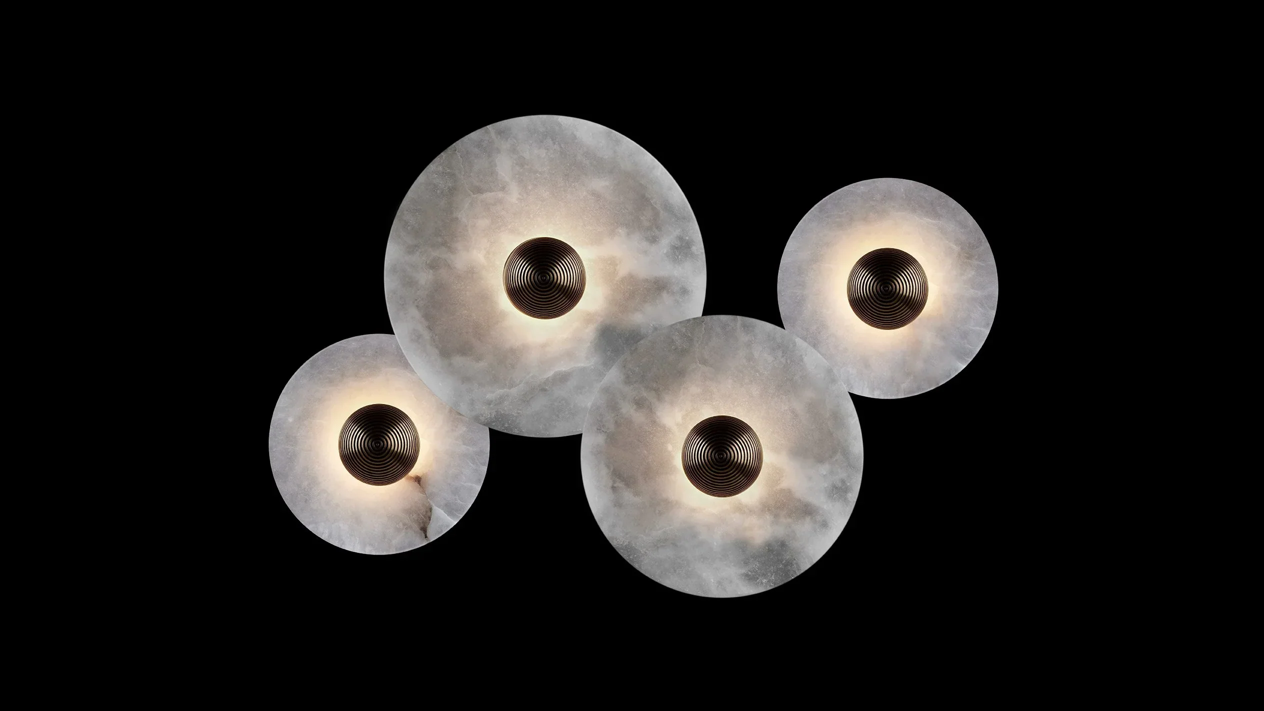 Median Alabaster Flush mount - 4 Surface - Image 11