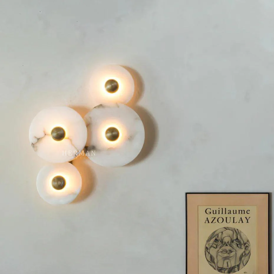 Median Alabaster Flush mount - 4 Surface - Image 9