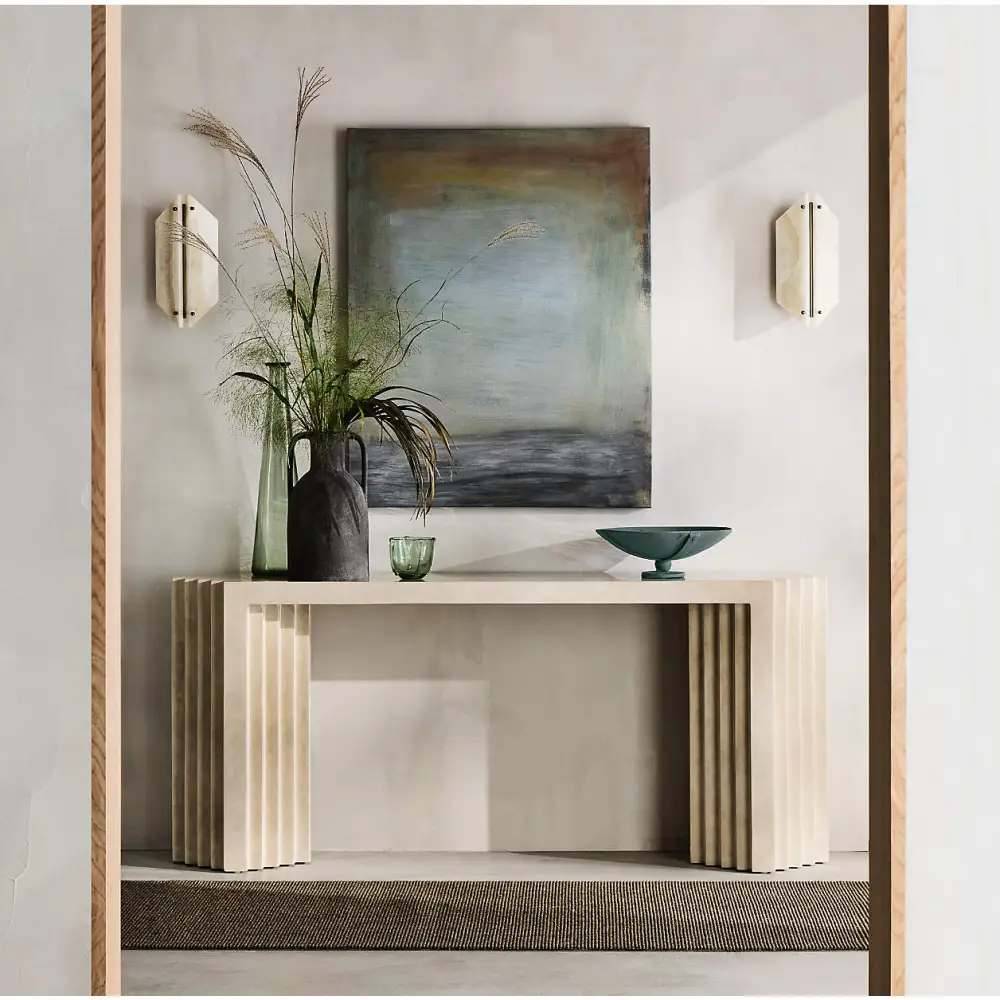 Alabaster Geometric Wall Lamp Onyx - Image 6