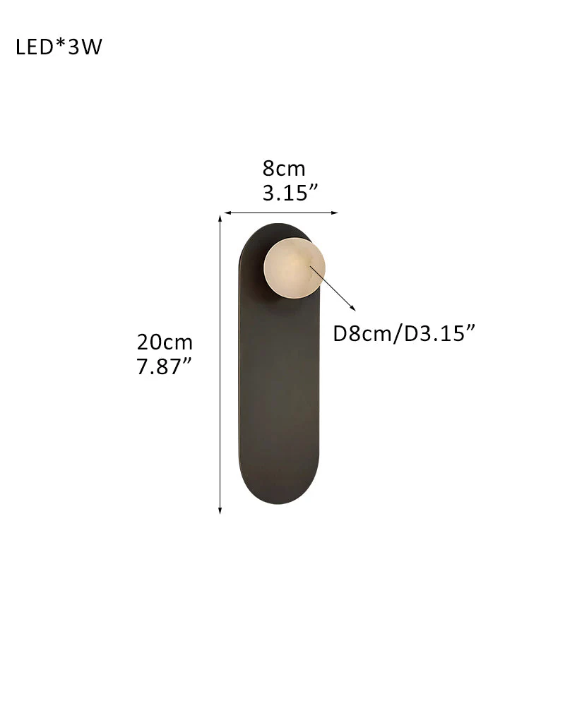 Alabaster Globes LED Disc Pendant Light in Lacquered Brass/Black Stainless Frame - Image 17