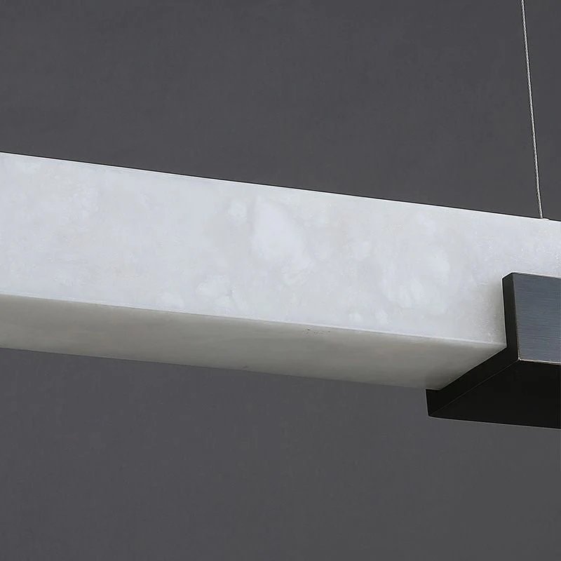 Alabaster Linear Dining Chandelier - Image 5