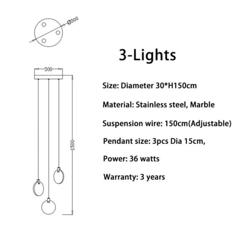 Alabaster Long Staircase Chandelier 5 styles - Image 21