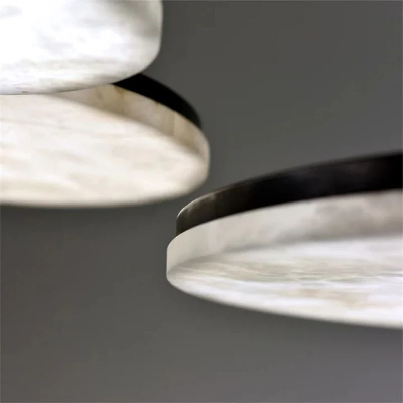 Alabaster Mini Round Pendant Light - Image 5