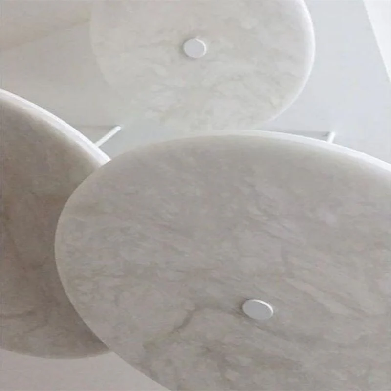 Alabaster Mini Round Pendant Light - Image 6