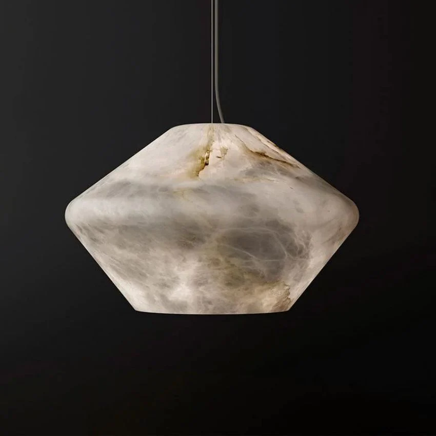 Alabaster Modern Comet Pendant - Image 2