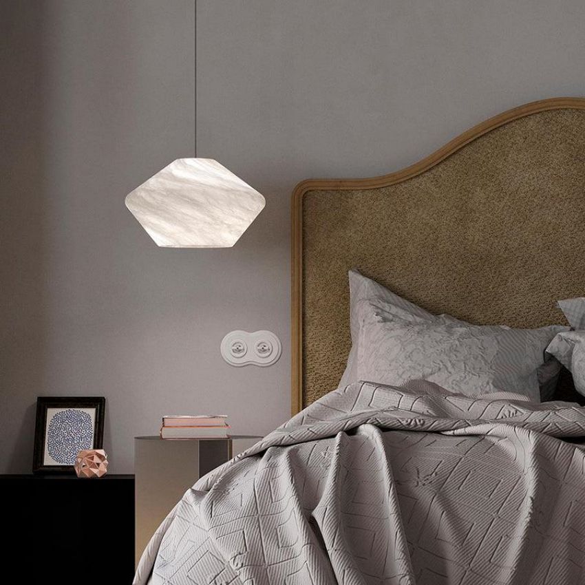 Alabaster Modern Comet Pendant - Image 3