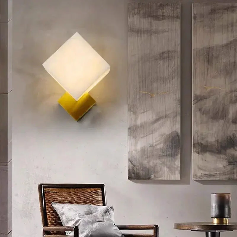 Alabaster Modern Wall Sconces For Bedroom - Image 2