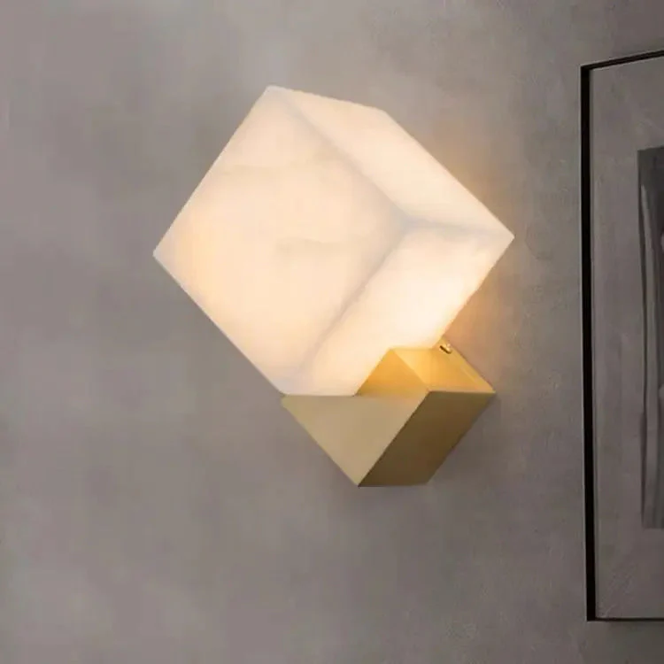 Alabaster Modern Wall Sconces For Bedroom - Image 3