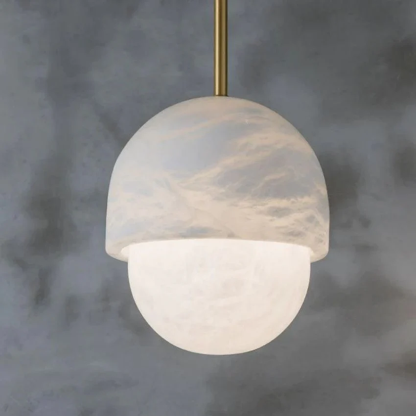 Alabaster Moonlight Pendant - Image 4