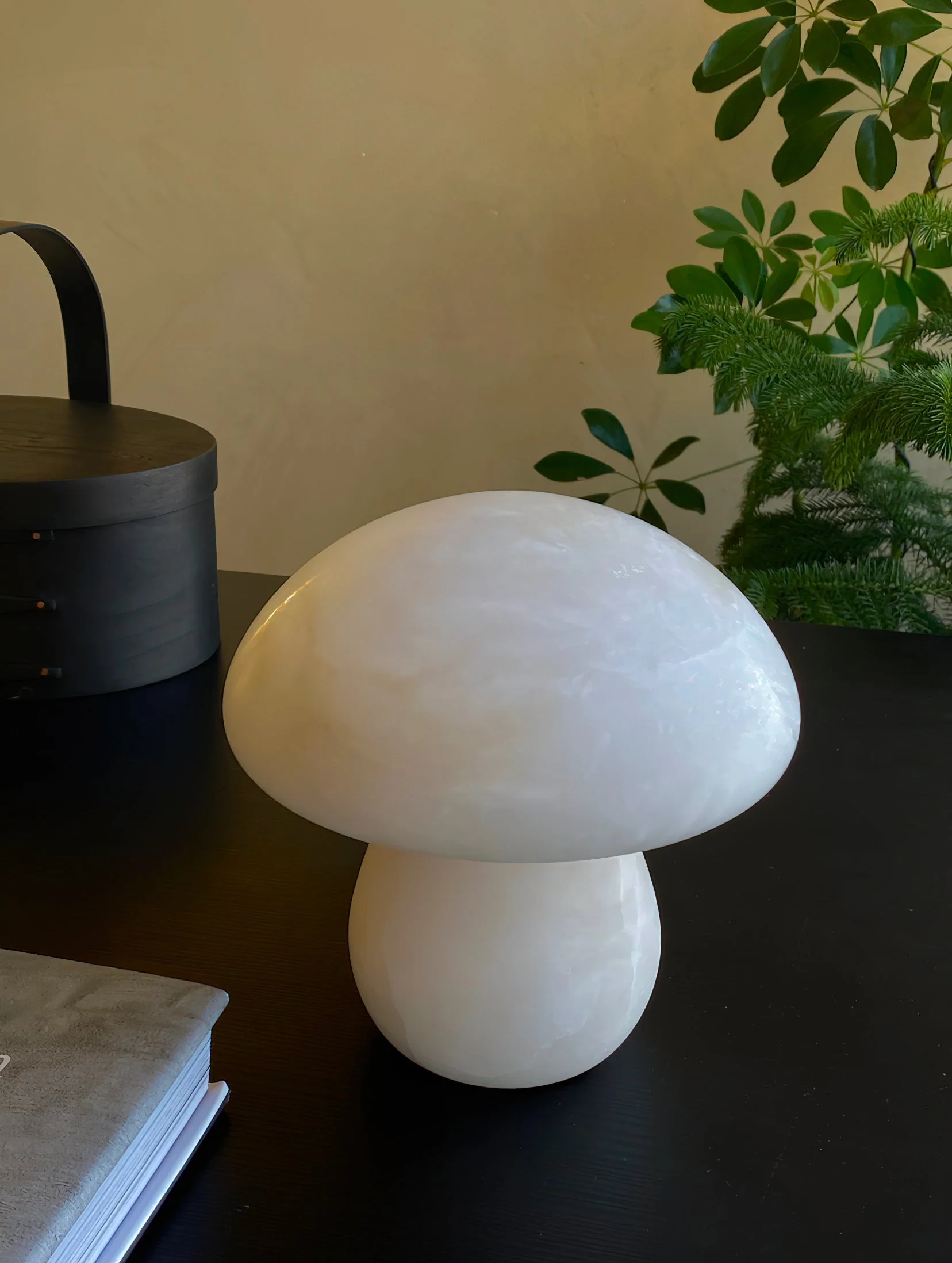 Alabaster Mushroom Table Lamp - Image 12