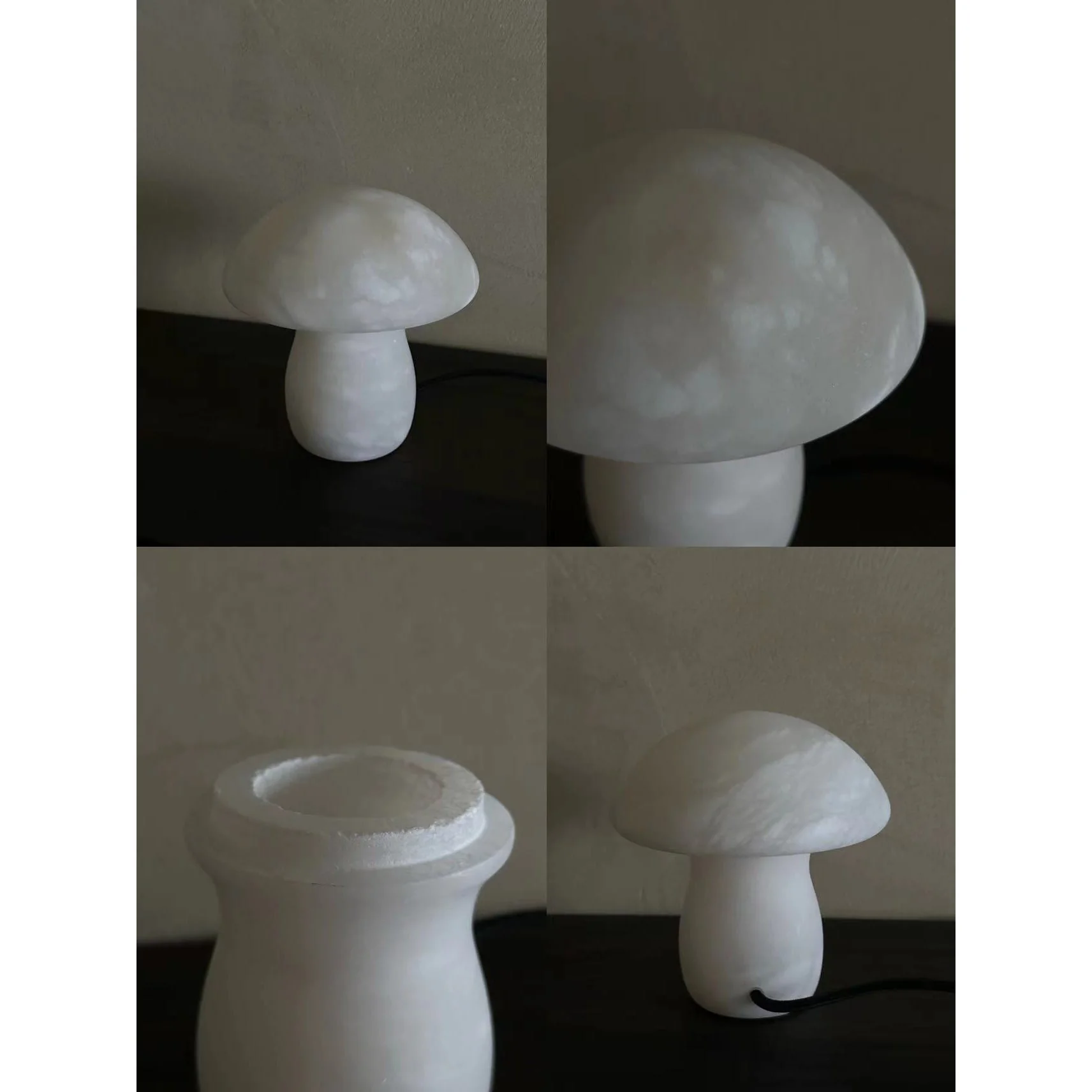 Alabaster Mushroom Table Lamp - Image 19