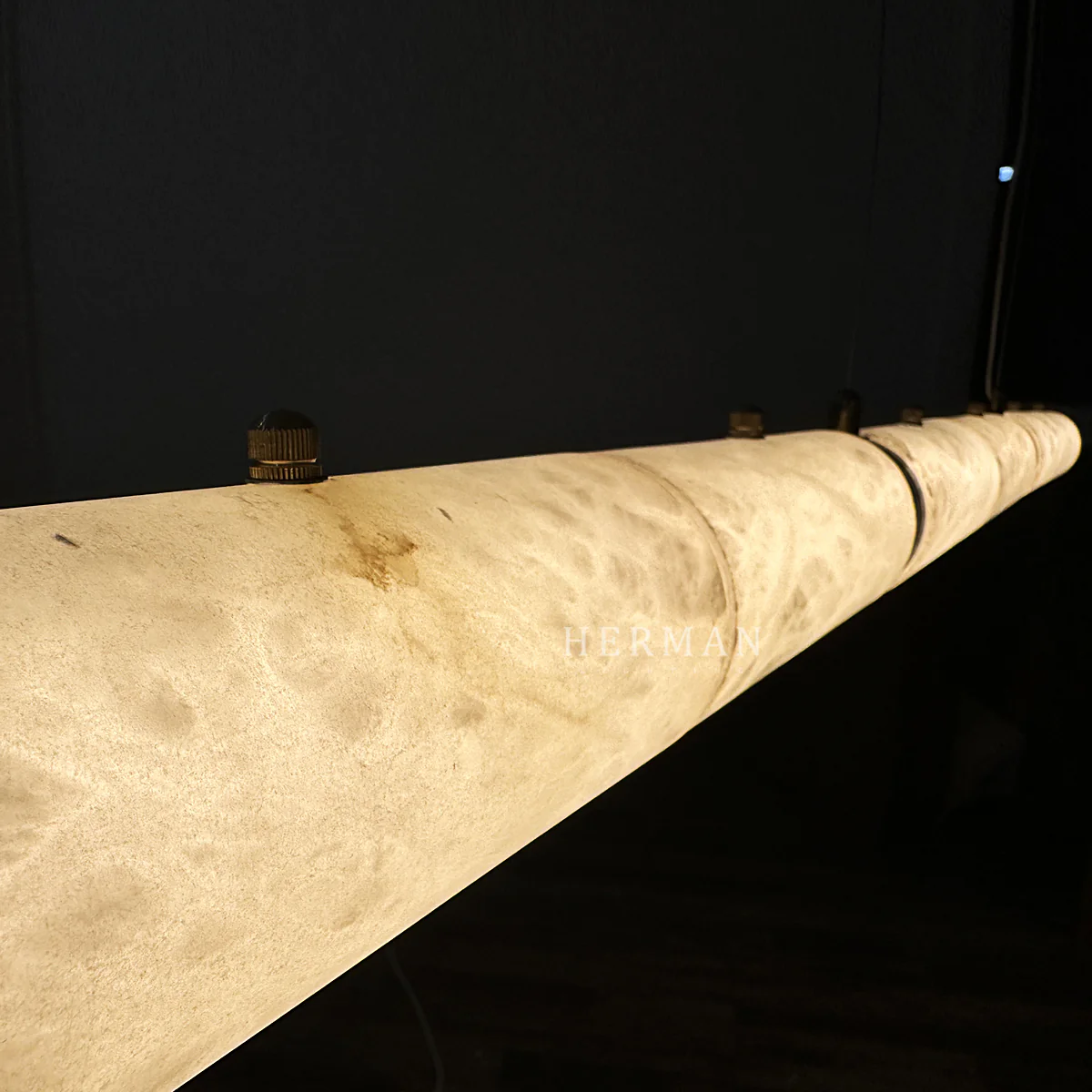 Alabaster Magnificence Art Linear Chandelier - Image 14