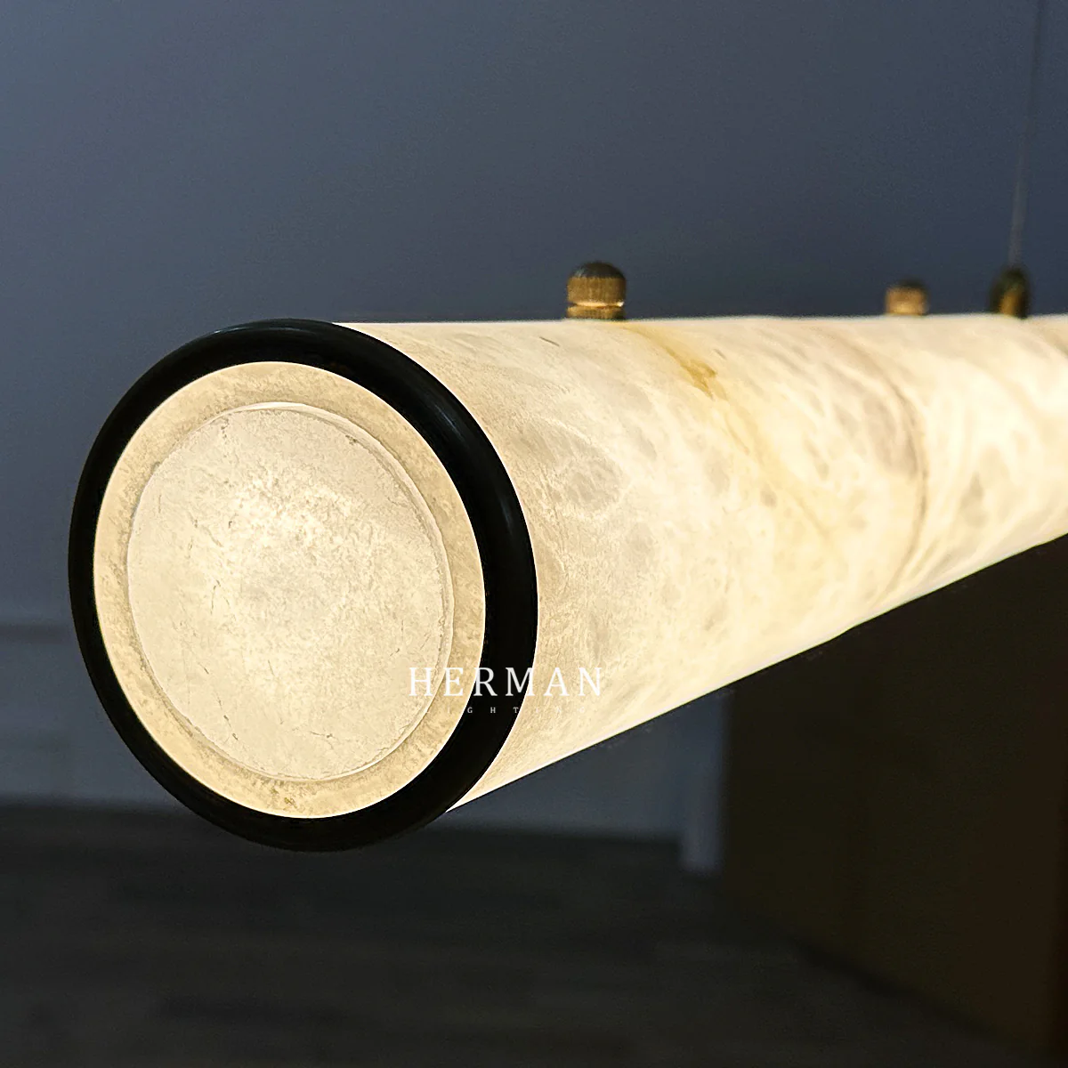 Alabaster Magnificence Art Linear Chandelier - Image 15
