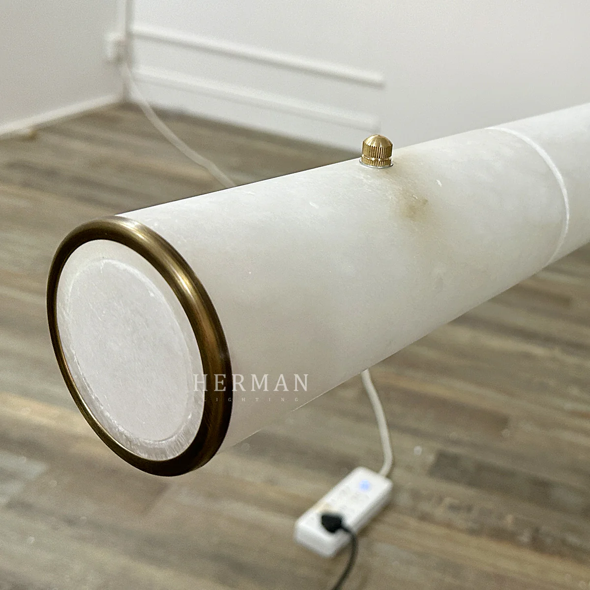Alabaster Magnificence Art Linear Chandelier - Image 16