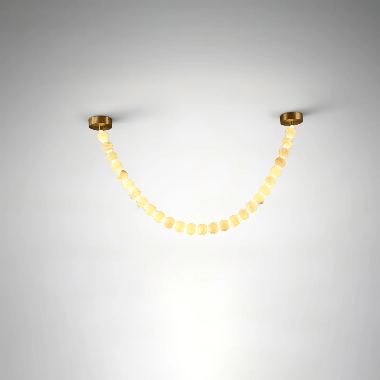 Alabaster Pearl Necklace Chandelier - Image 41