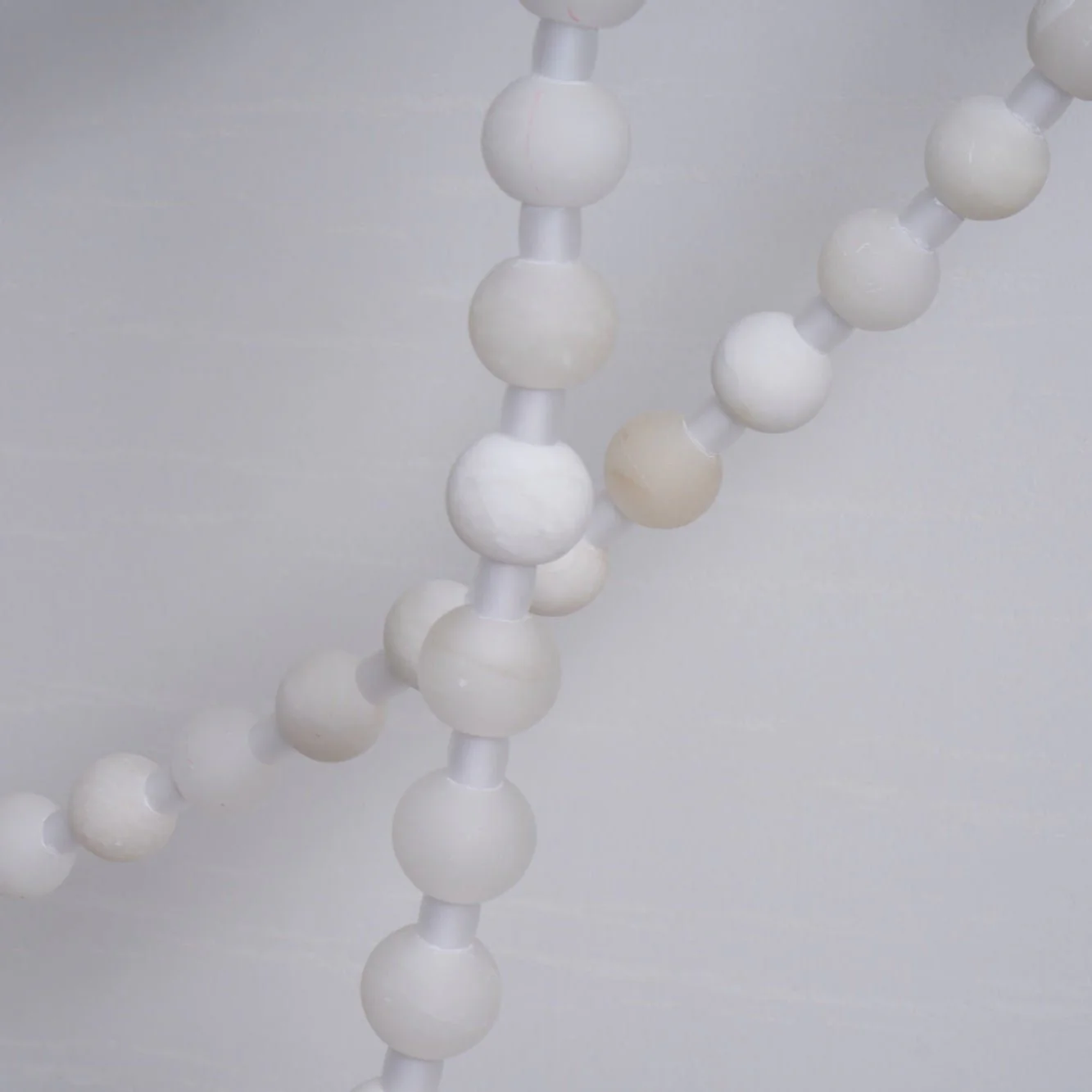 Alabaster Pearl Necklace Chandelier - Image 46