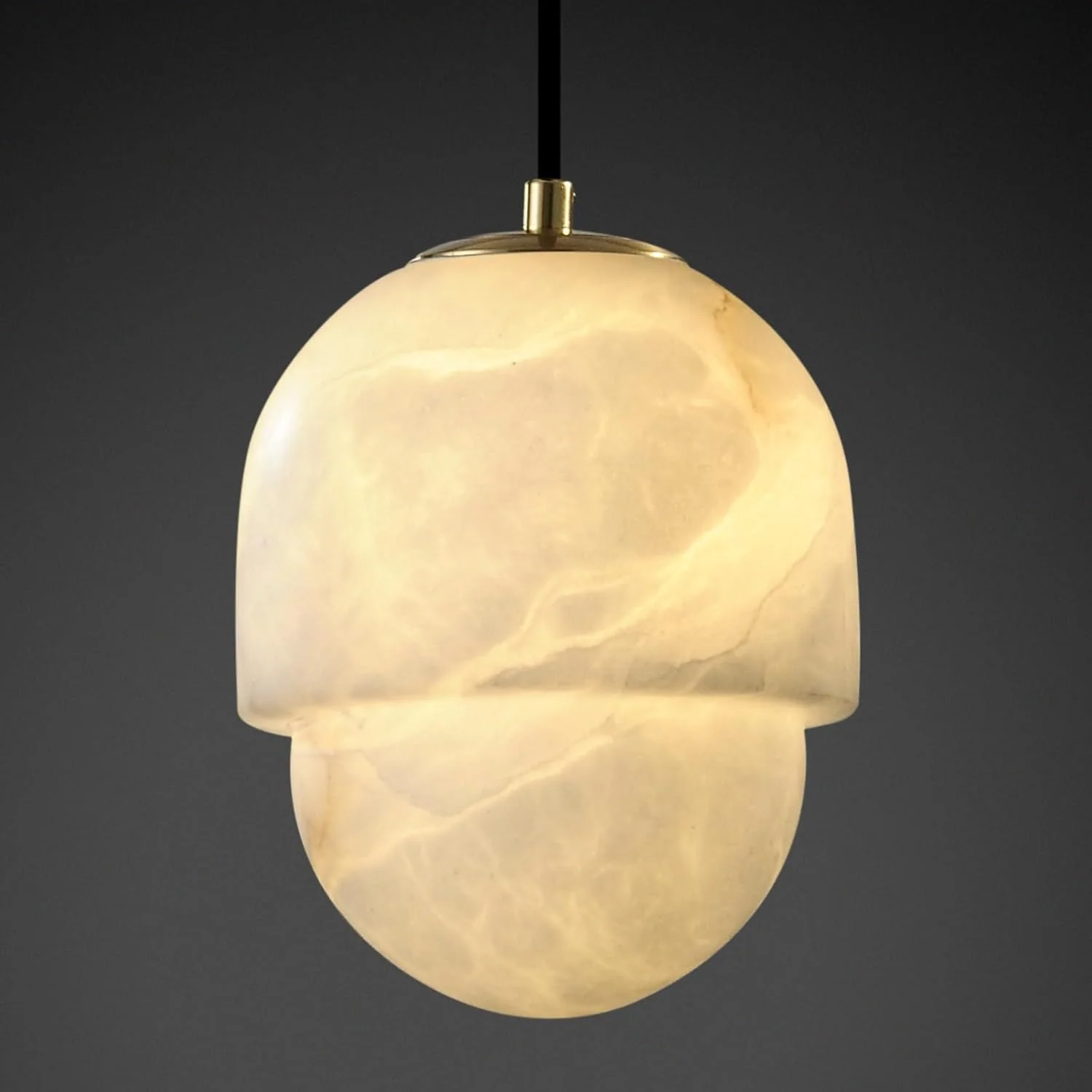 Alabaster Pendant Lights Kitchen Island - Image 3