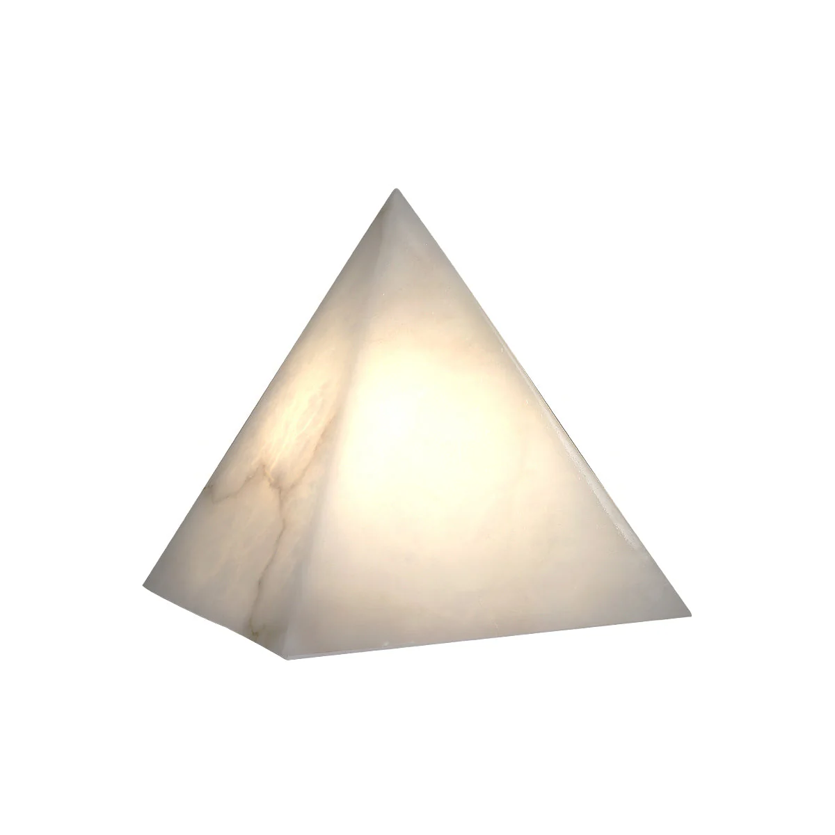 Alabaster Pyramid Table Lamp - Image 18