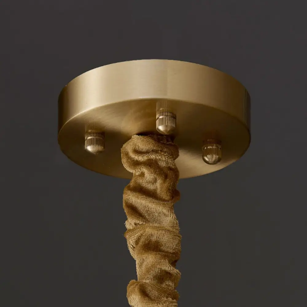 Alabaster Cylinder Chandelier - Image 5