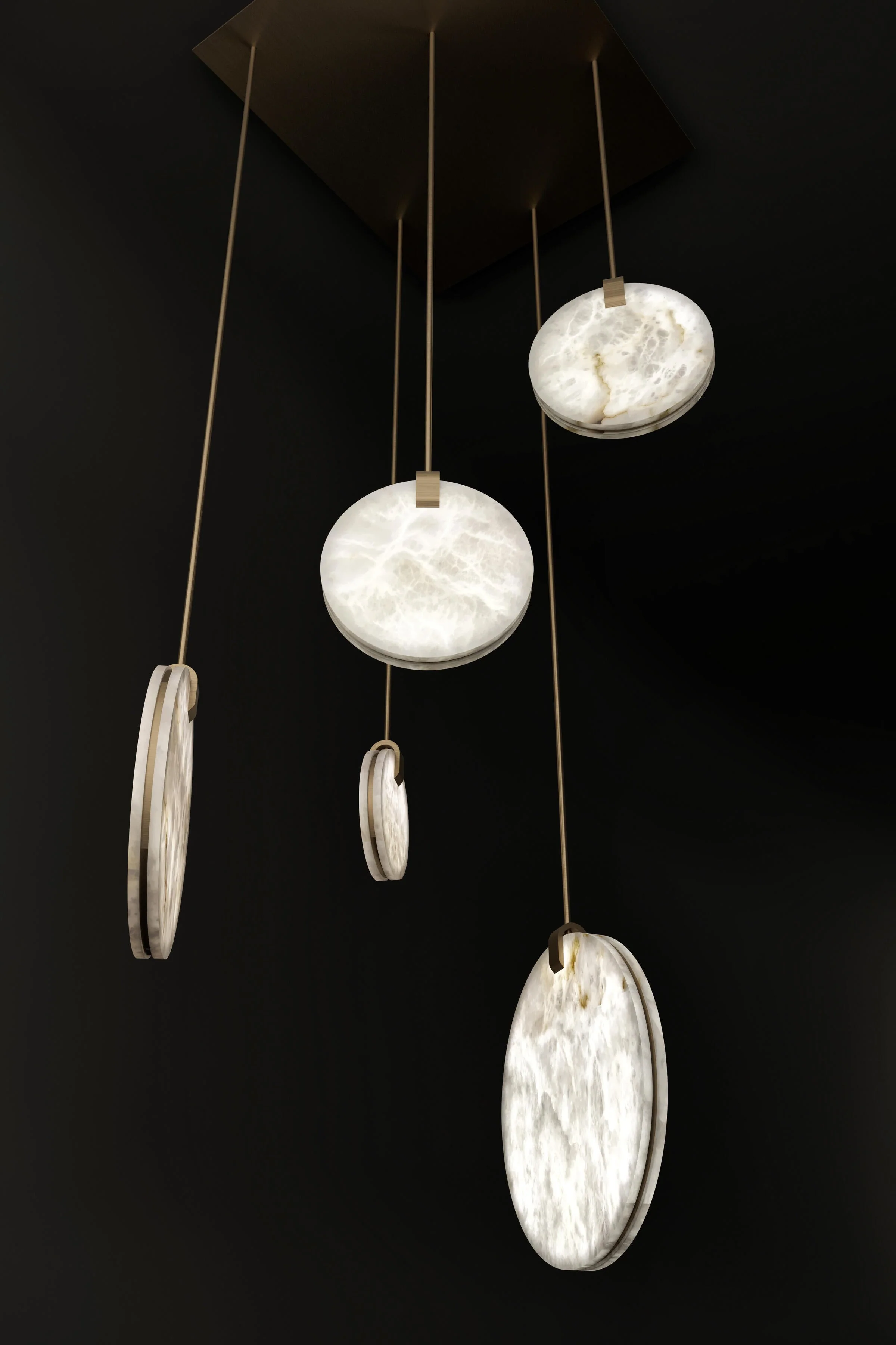 Alabaster Soho Chandelier - Image 6