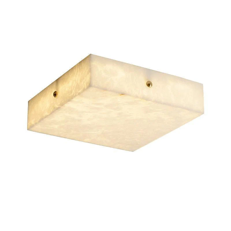Alabaster Square Flushmount  15.8"L 19.7"L - Image 5
