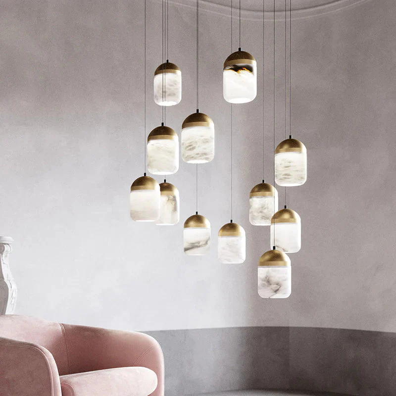 Alabaster Staircases Pendant Light - Image 5