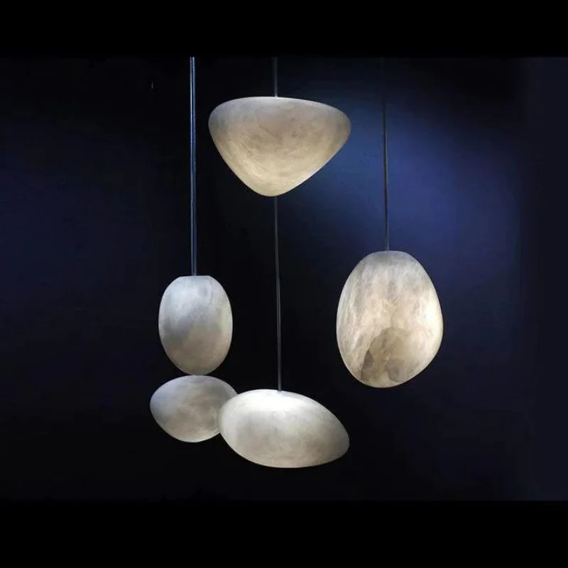 Alabaster Stone Pendant 4 sizes - Image 3