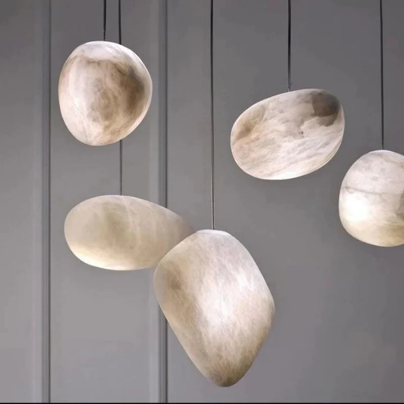 Alabaster Stone Pendant 4 sizes - Image 4