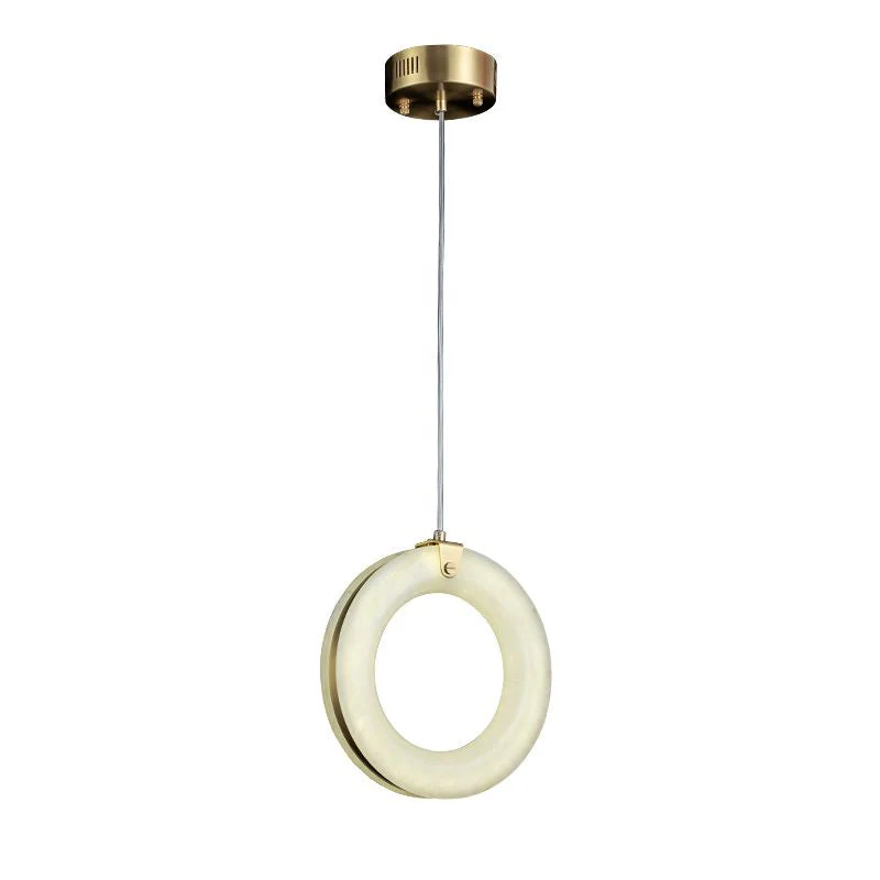 Alabaster Toroid Staircase Chandelier - Image 2